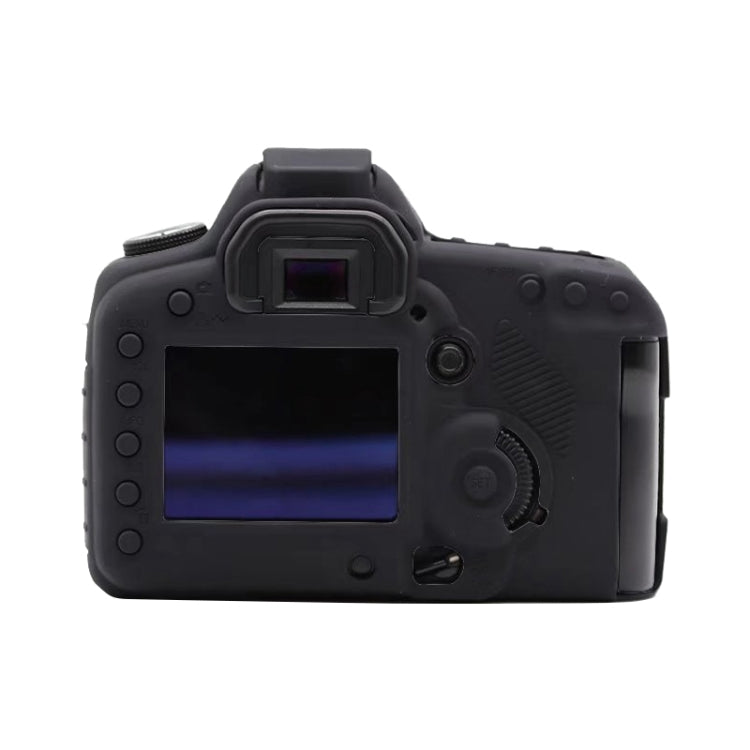 For Canon EOS 5D Mark II Soft Silicone Protective Case(Black) - Protective Case by PMC TechLife | Online Shopping South Africa | PMC TechLife