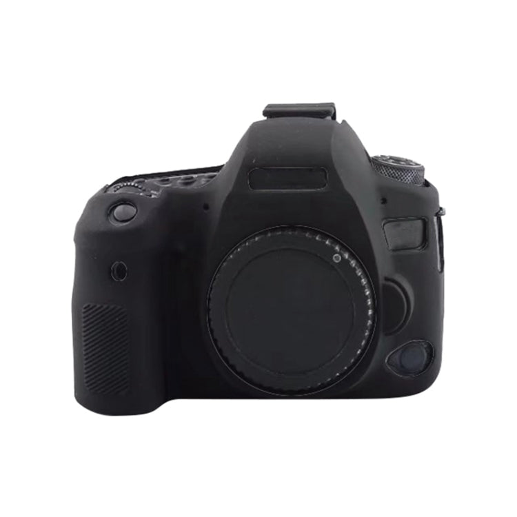 For Canon EOS 6D Mark II Soft Silicone Protective Case (Black) - Protective Case by PMC TechLife | Online Shopping South Africa | PMC TechLife | Buy Now Pay Later Mobicred