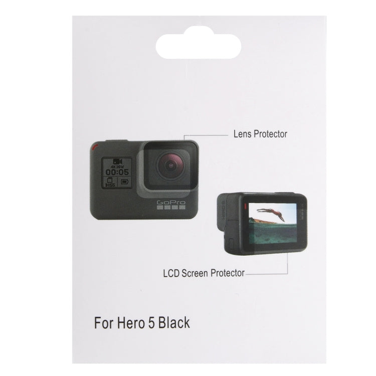 For GoPro HERO7 Black /7 White / 7 Silver /6 /5 Camera Lens Protective Film + LCD Display Screen Protector - Protective Film by PMC Jewellery | Online Shopping South Africa | PMC Jewellery | Buy Now Pay Later Mobicred