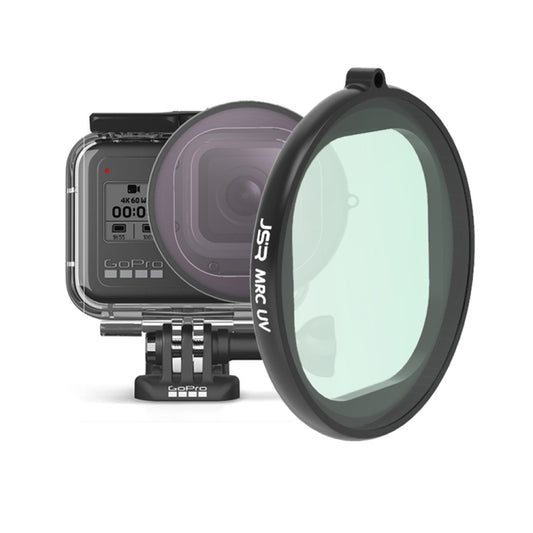 JSR Round Housing UV Lens Filter for GoPro HERO8 Black - Lens Filter by JSR | Online Shopping South Africa | PMC Jewellery | Buy Now Pay Later Mobicred