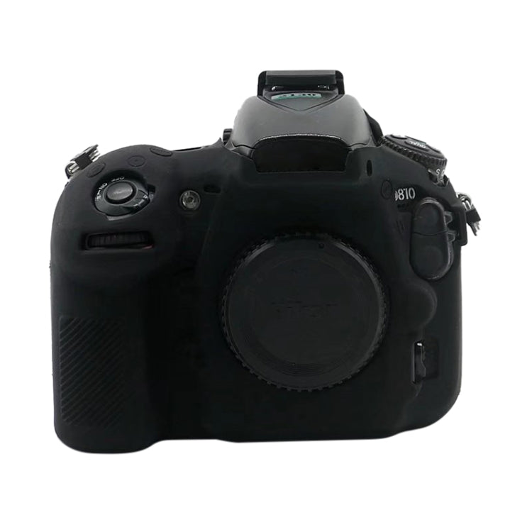 Soft Silicone Protective Case for Nikon D810 (Black) - Protective Case by PMC TechLife | Online Shopping South Africa | PMC TechLife | Buy Now Pay Later Mobicred