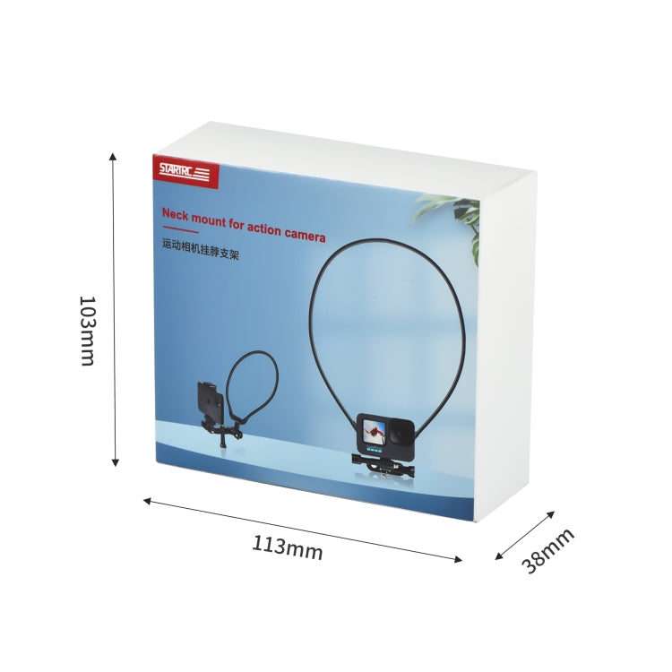 STARTRC Hands Free Lazy Wearable Neck Camera Holder FPV Vlog POV Mount (Black) - Holder by STARTRC | Online Shopping South Africa | PMC TechLife | Buy Now Pay Later Mobicred