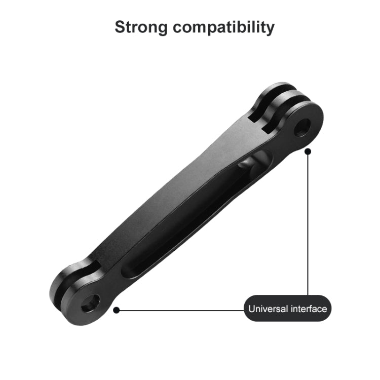 Joint Aluminum Extension Arm Grip Extenter for GoPro Hero12 Black / Hero11 /10 /9 /8 /7 /6 /5, Insta360 Ace / Ace Pro, DJI Osmo Action 4 and Other Action Cameras, Length: 10.8cm - Others by PMC Jewellery | Online Shopping South Africa | PMC Jewellery | Buy Now Pay Later Mobicred