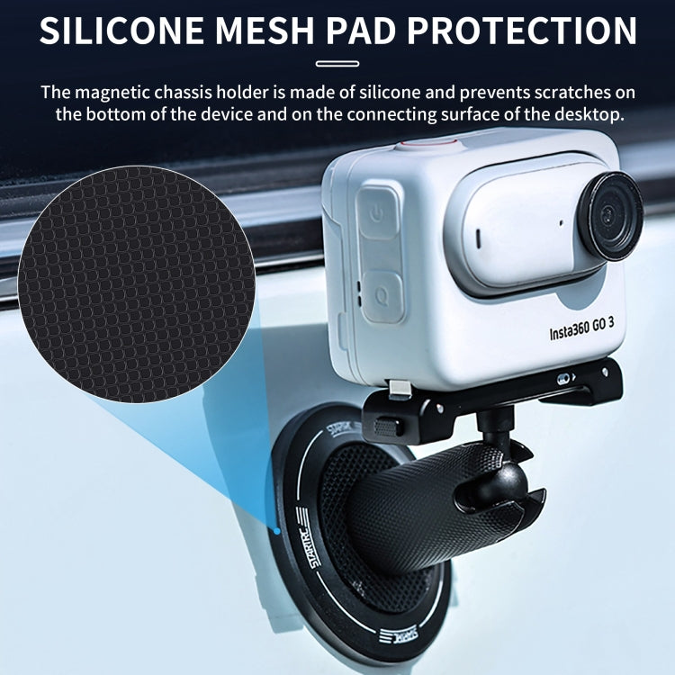 STARTRC Magnetic Base 1/4 Interface Metal Mount (Black) - free shipping - PMC TechLife - Order now!