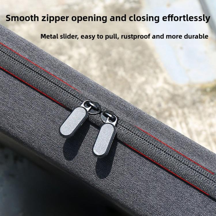For Insta360 X4 / X5 Carrying Case Portable Storage Bag, Size:33.4 x 24 x 6.7cm (Grey) - free shipping - PMC TechLife - Order now!