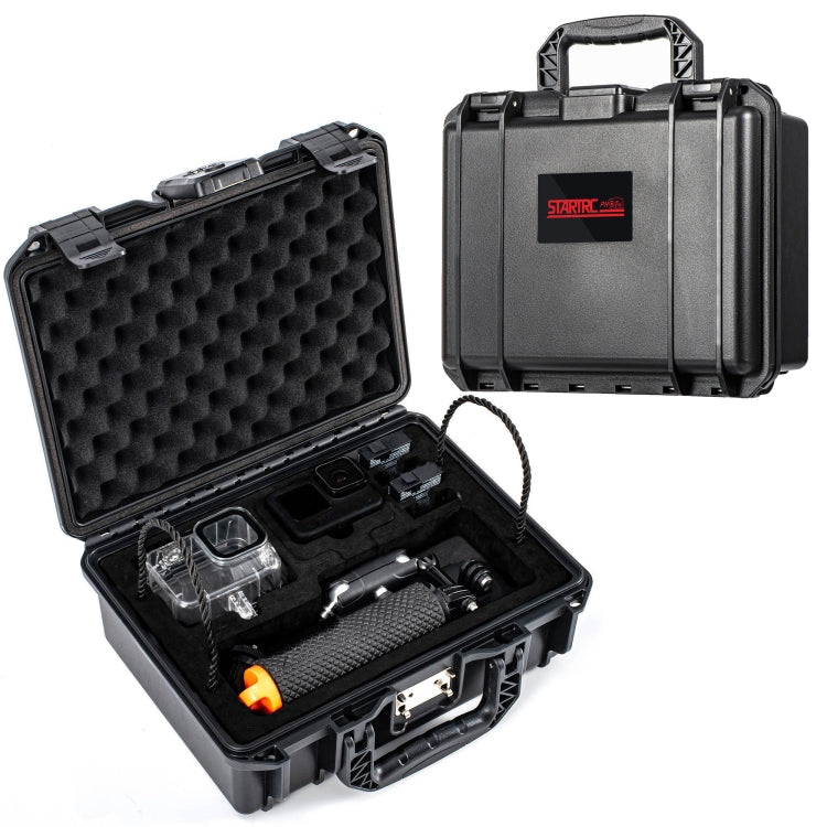 STARTRC DIY Combination Lock Waterproof Dual-layer Suitcase Storage Box (Black) - free shipping - PMC TechLife - Order now!