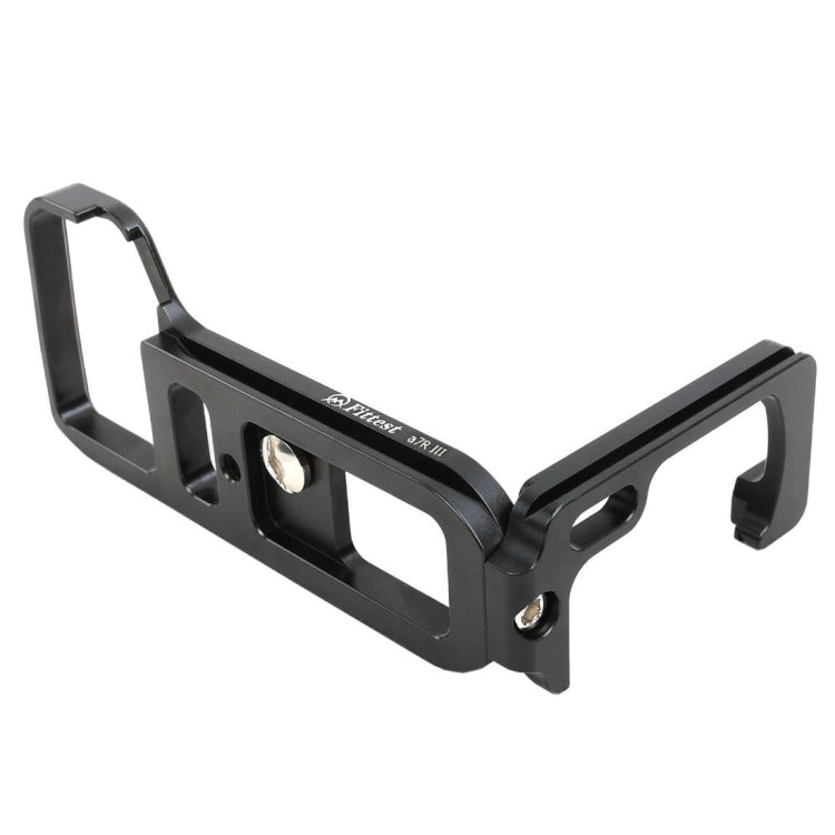 FITTEST A7R III  Vertical Shoot Quick Release L Plate Bracket Base Holder for Sony A7RIII (Black) - free shipping - PMC TechLife - Order now!