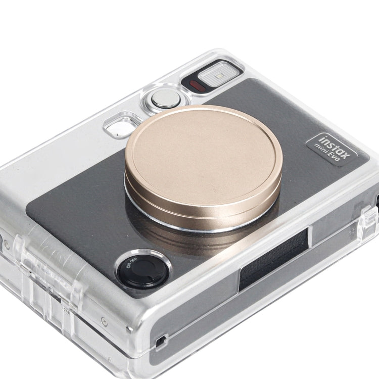 For FUJIFILM Instax mini EVO Camera Lens Cap Aluminum Alloy Protective Cover (Red) - Lens Cap by PMC TechLife | Online Shopping South Africa | PMC TechLife | Buy Now Pay Later Mobicred