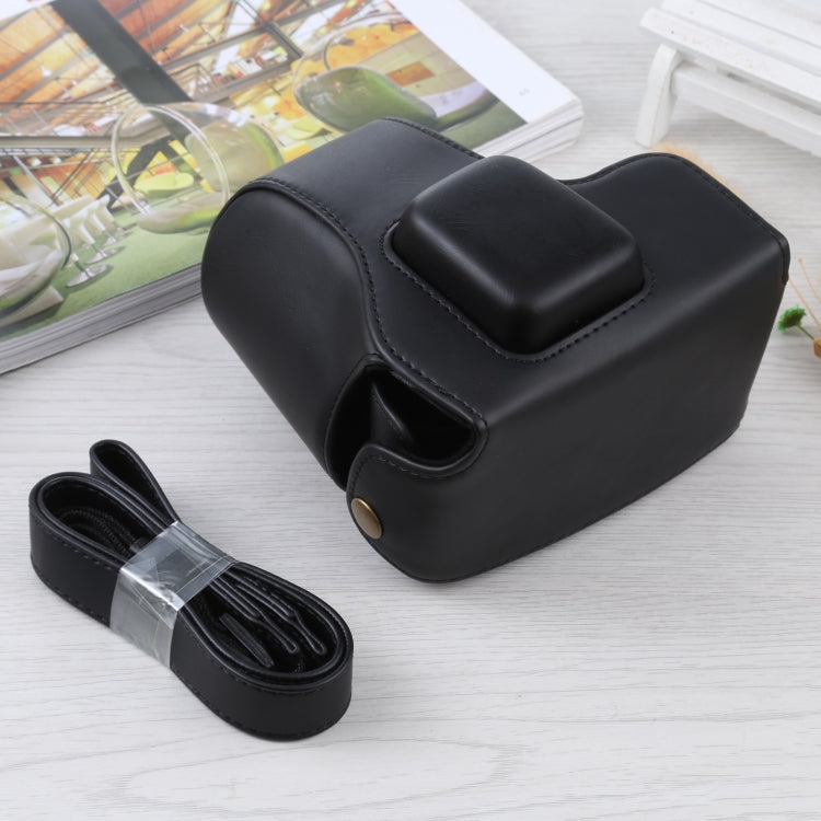 Full Body Camera PU Leather Case Bag with Strap for Olympus E-PL3 / E-PM1 (Black) - free shipping - PMC TechLife - Order now!