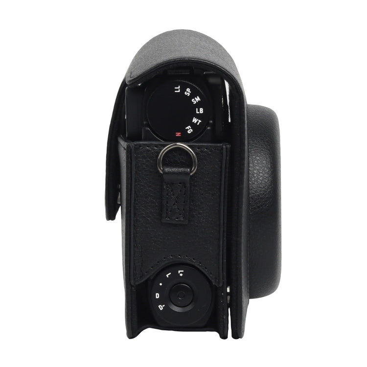For Fujifilm Instax mini 99 Full Body Camera PU Leather Case Bag with Strap (Black) - Leather Bag by PMC TechLife | Online Shopping South Africa | PMC TechLife | Buy Now Pay Later Mobicred