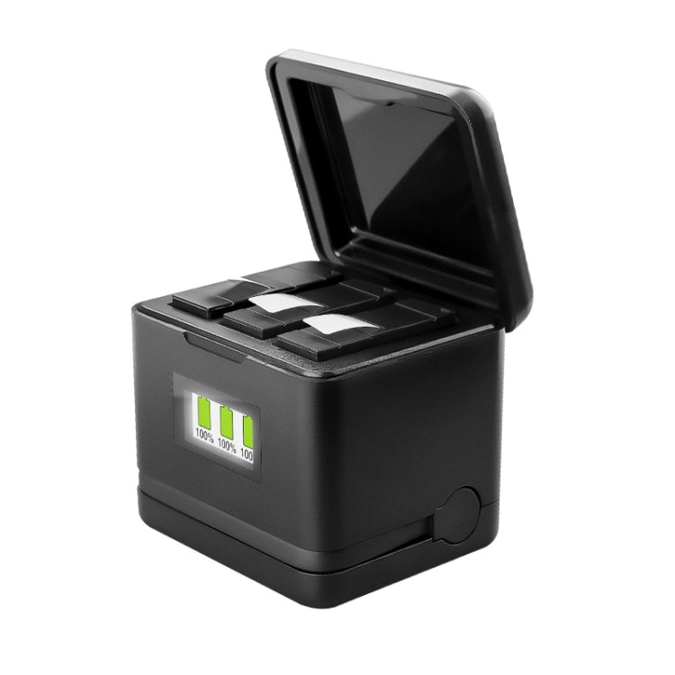 For Insta360 Ace Pro / Ace Tri-Battery Charging Box Case (Black) - free shipping - PMC TechLife - Order now!