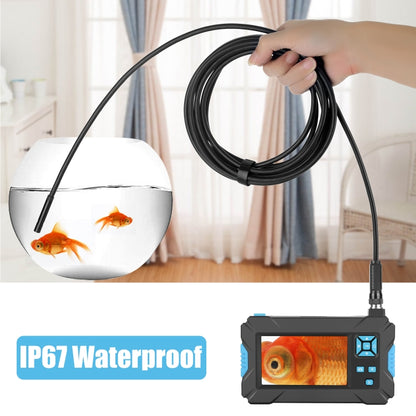 P30 5.5mm IP67 Waterproof 4.3 inch HD Portable Endoscope Hard Cable Industrial Endoscope, Cable Length: 10m(Blue) -  by PMC Jewellery | Online Shopping South Africa | PMC Jewellery | Buy Now Pay Later Mobicred