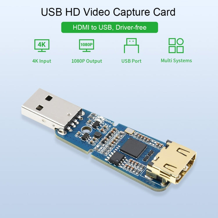 Waveshare USB Port High Definition HDMI Video Capture Card for Gaming / Streaming / Cameras - free shipping - PMC Jewellery - Order now!