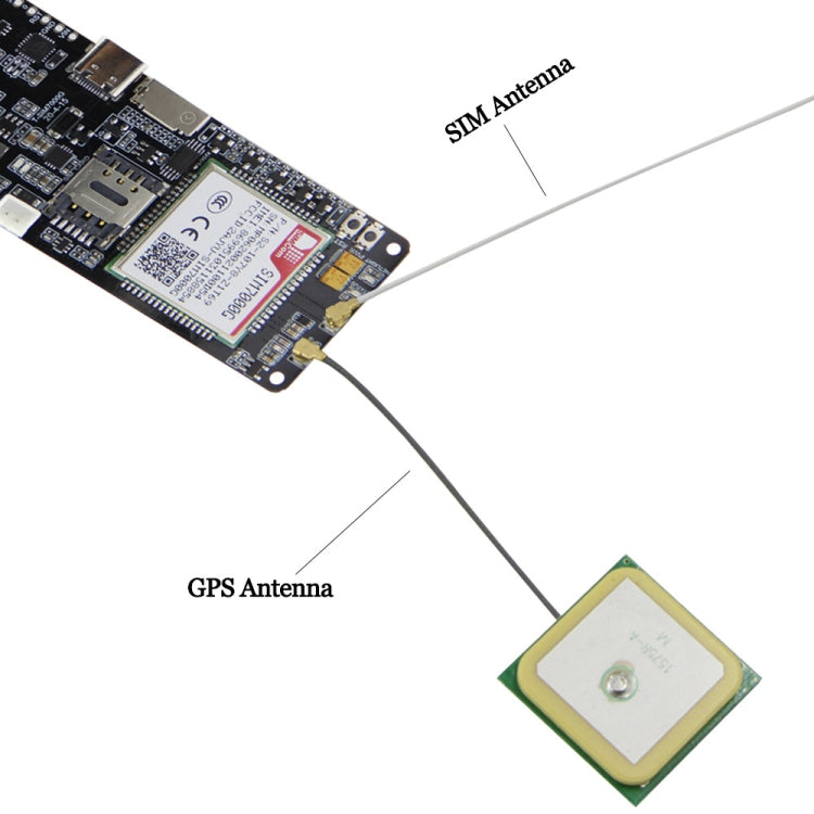 TTGO T-SIM7000G ESP32 WiFi Bluetooth 18560 Battery Holder Solar Charge Module Development Board - Module by TTGO | Online Shopping South Africa | PMC Jewellery | Buy Now Pay Later Mobicred