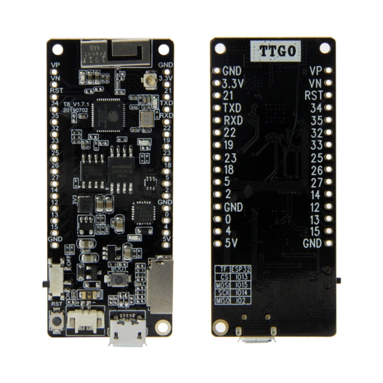 TTGO T8 V1.7 WiFi Bluetooth Module ESP32 WROVER 4MB FLASH 8MB PSRAM Module - free shipping - PMC TechLife - Order now!