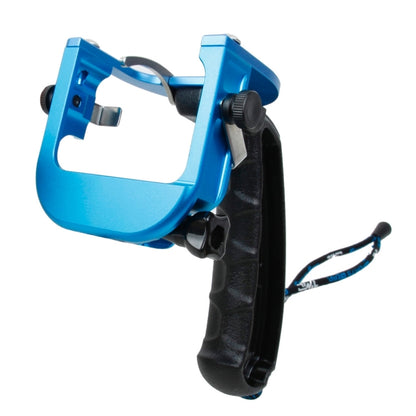 TMC P4 Trigger Handheld Grip CNC Metal Stick Monopod Mount for GoPro HERO4 /3+(Blue) - Stabilizer Grip by TMC | Online Shopping South Africa | PMC Jewellery | Buy Now Pay Later Mobicred