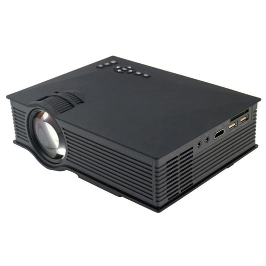 UC68 1200 Lumens HD 800 x 480 Digital LED Projector with Remote Control, Support USB / SD / VGA / HDMI(Black) - LED Projector by PMC Jewellery | Online Shopping South Africa | PMC Jewellery | Buy Now Pay Later Mobicred