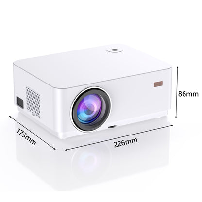 D5 300 Lumens 1920x1080 Resolution Electronic Focus Screen Mirroring System Projector, UK Plug - LED Projector by PMC Jewellery | Online Shopping South Africa | PMC Jewellery | Buy Now Pay Later Mobicred