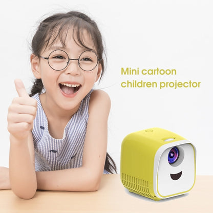 L1 Children Projector Mini LED Portable Home Speaker Projector, AU Plug(Black) - LED Projector by PMC Jewellery | Online Shopping South Africa | PMC Jewellery | Buy Now Pay Later Mobicred