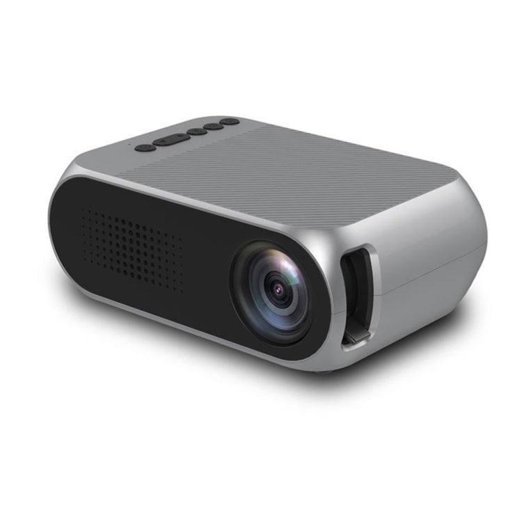 YG320 320*240 Mini LED Projector Home Theater, Support HDMI & AV & SD & USB (Silver) - Mini Projector by PMC Jewellery | Online Shopping South Africa | PMC Jewellery | Buy Now Pay Later Mobicred