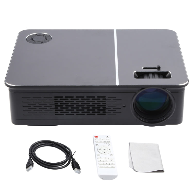 Wejoy L5 Home Theater Adjustable Optical Keystone Full HD 1080P LED LCD Video Projector with Remote Control (UK Plug) - Mini Projector by WEJOY | Online Shopping South Africa | PMc TechLife | Buy Now Pay Later Mobicred