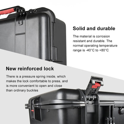PGYTECH P-RH-001 Shockproof Waterproof Explosion-proof Hard Box Carrying Case for DJI Ronin-S, Size: 63.4x50.3cm(Black) -  by PGYTECH | Online Shopping South Africa | PMC Jewellery | Buy Now Pay Later Mobicred