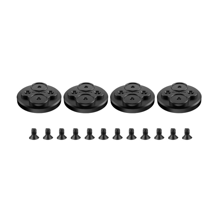 4 PCS Sunnylife Motor Metal Protection Cover for DJI Mini 2 (Black) - Other by Sunnylife | Online Shopping South Africa | PMC Jewellery | Buy Now Pay Later Mobicred