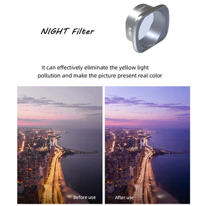 JSR KS 8 in 1 Star+NIGHT+ND8+ND16+ND32+ND64+MCUV+CPL Lens Filter for DJI FPV, Aluminum Alloy Frame - Lens Accessories by JSR | Online Shopping South Africa | PMC Jewellery | Buy Now Pay Later Mobicred