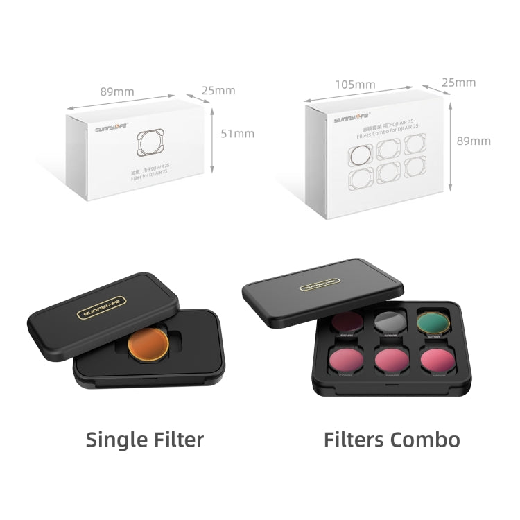 Sunnylife A2S-FI9343 ND32PL Lens Filter for DJI Air 2S - Lens Filter by Sunnylife | Online Shopping South Africa | PMC TechLife | Buy Now Pay Later Mobicred