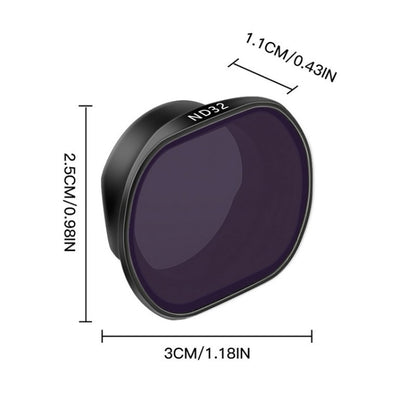 RCSTQ 4 in 1 ND4+ND8+ND16+ND32 Drone Lens Filter for DJI FPV - Lens Accessories by RCSTQ | Online Shopping South Africa | PMC Jewellery | Buy Now Pay Later Mobicred
