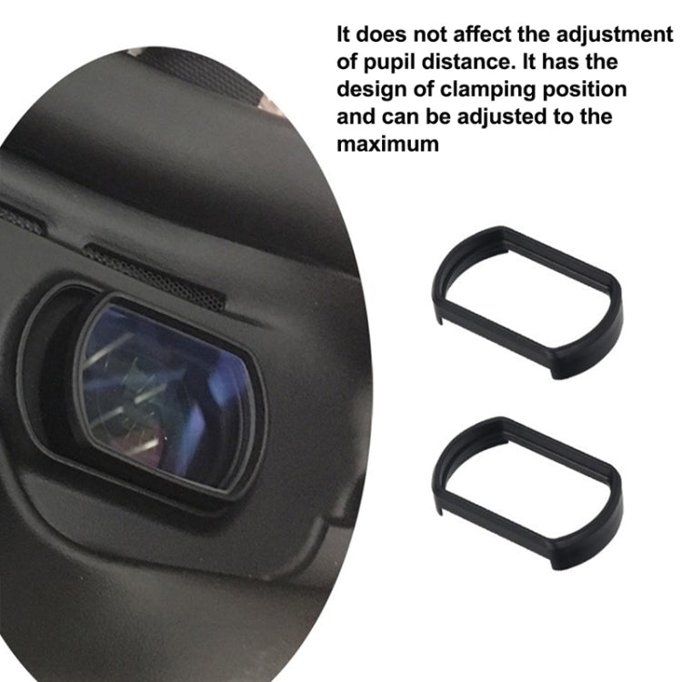 RCSTQ 2 PCS 550 Degree Myopia Glasses Lens Vision Correction Aspherical Lens for DJI FPV Goggles V2 - Lens Accessories by RCSTQ | Online Shopping South Africa | PMC Jewellery | Buy Now Pay Later Mobicred