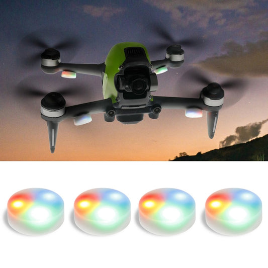 RCSTQ 4 PCS Three-Color Strobe LED Light Night Light Flashing Light for DJI FPV -  by RCSTQ | Online Shopping South Africa | PMC Jewellery | Buy Now Pay Later Mobicred