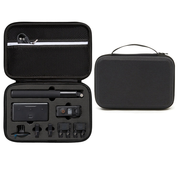 For DJI Osmo Action 3 Carrying Storage Case Bag,Size: 21.5 x 29.5 x 10cm(Black) -  by PMC Jewellery | Online Shopping South Africa | PMC Jewellery | Buy Now Pay Later Mobicred
