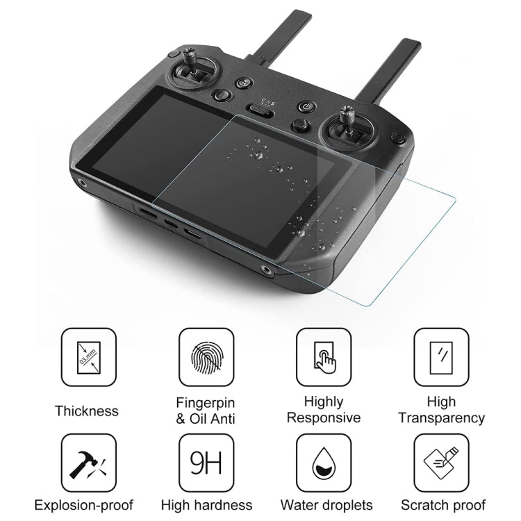 For DJI RC Pro Explosion-proof Tempered Glass  Screen Film - free shipping - PMC TechLife - Order now!
