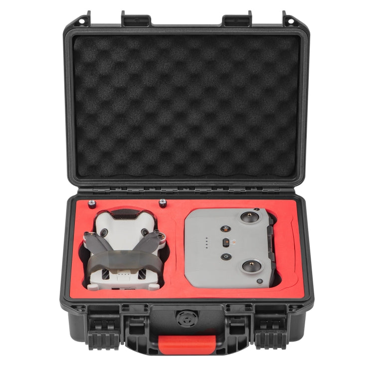 For DJI Mini 4 Pro STARTRC Standard Drone Kit Waterproof ABS Suitcase Storage Box (Black) - Backpacks & Bags by STARTRC | Online Shopping South Africa | PMC Jewellery | Buy Now Pay Later Mobicred