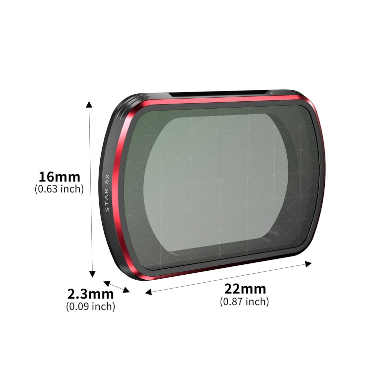 For DJI OSMO Pocket 3 STARTRC Star Lens Filter - Lens Accessories by STARTRC | Online Shopping South Africa | PMC TechLife | Buy Now Pay Later Mobicred