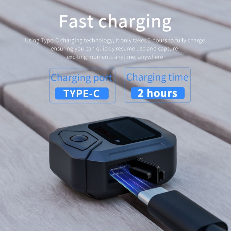 For DJI Osmo Action 5 Pro / 4 GPS Bluetooth Remote Control (Black) - free shipping - PMC TechLife - Order now!