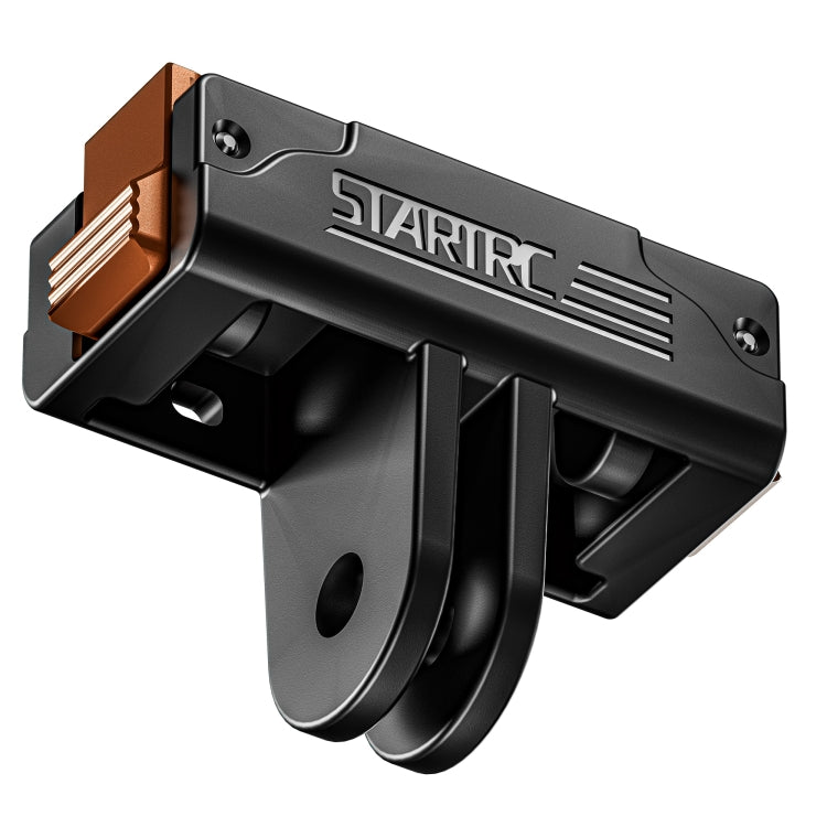 For DJI Osmo Action 5 Pro / 4 / 3 STARTRC Plastic Quick Adapter Magnetic Extension Bracket (Black) - free shipping - PMC TechLife - Order now!