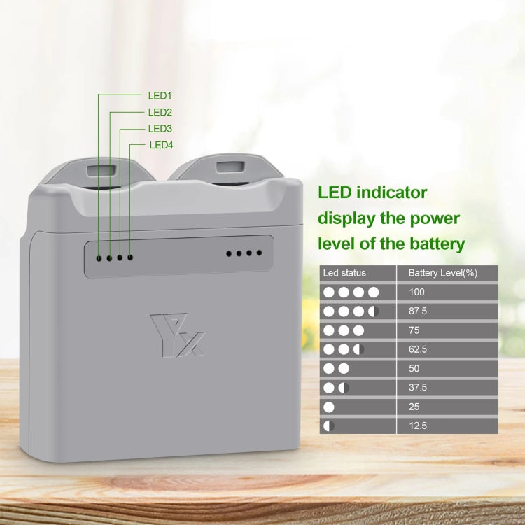 For DJI Neo XY 2-Channel Battery Charger Battery Charge Manager (Grey) - free shipping - PMC TechLife - Order now!