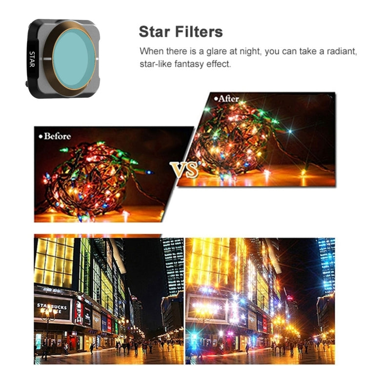 JSR Drone 8 in 1 UV+CPL+ND8+ND16+ND32+ND64+NIGHT+STAR Lens Filter for DJI MAVIC Air 2 - Mavic Lens Filter by JSR | Online Shopping South Africa | PMC Jewellery | Buy Now Pay Later Mobicred