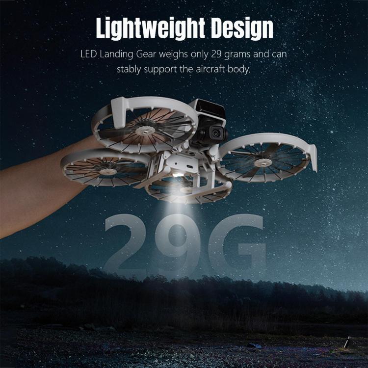 For DJI Flip STARTRC LED Light Folding Heightened Landing Gear Training Rack - free shipping - PMC TechLife - Order now!