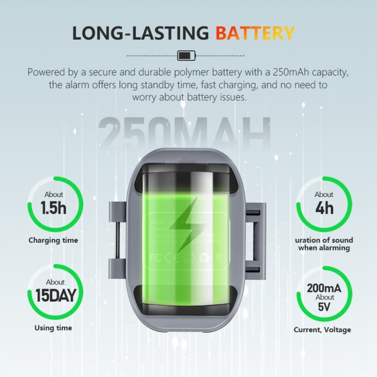 For DJI Neo STARTRC Drone Alarm Tracker (Grey) - free shipping - PMc TechLife - Order now!