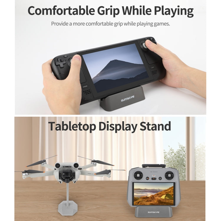 Sunnylife DZ766 Drone Remote Control Display Base Stand (Grey) - Holder Series by Sunnylife | Online Shopping South Africa | PMC TechLife | Buy Now Pay Later Mobicred