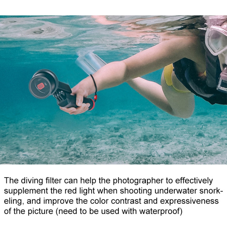 3 PCS PGYTECH P-18C-017 Profession Diving Lens Filter Suit for DJI Osmo Pocket - free shipping - PMC TechLife - Order now!