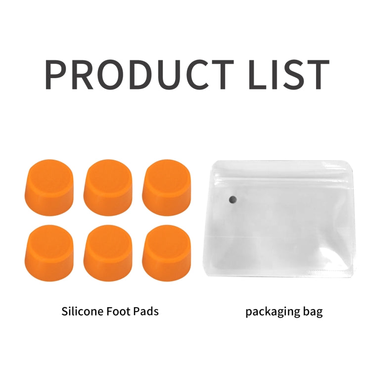 For DJI Avata 2 STARTRC Silicone Feet Pad (Orange) -  by STARTRC | Online Shopping South Africa | PMC TechLife | Buy Now Pay Later Mobicred