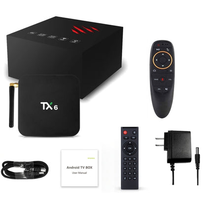 TX6 HD TV Box Media Player, Android 7.1 / 9.0 System, Allwinner H6, up to 1.5GHz, Quad-core ARM Cortex-A53, 2GB + 16GB, Support Bluetooth, WiFi, RJ45, AU Plug - Allwinner H6 by PMC Jewellery | Online Shopping South Africa | PMC Jewellery | Buy Now Pay Later Mobicred