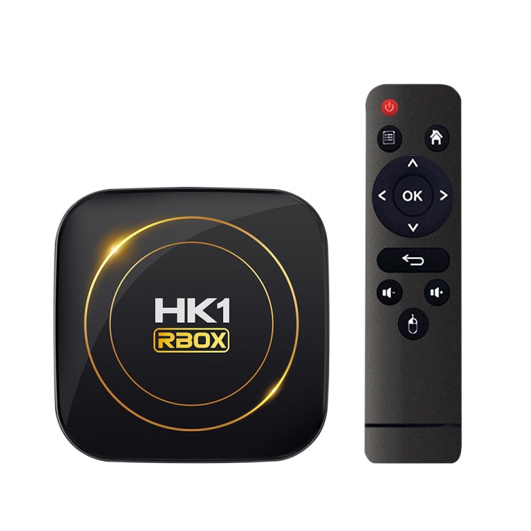 HK1 RBOX-H8S 4K Ultra HD Android 12.0 Smart TV Box with Remote Control, Allwinner H618 Quad-Core, 2GB+16GB(US Plug) - Others by PMC Jewellery | Online Shopping South Africa | PMC Jewellery | Buy Now Pay Later Mobicred