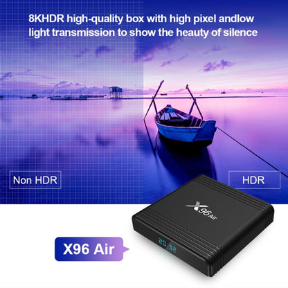 X96 Air 8K Smart TV BOX Android 9.0 Media Player with Remote Control, Quad-core Amlogic S905X3, RAM: 2GB, ROM: 16GB, Dual Band WiFi, AU Plug - Amlogic S905 by PMC Jewellery | Online Shopping South Africa | PMC Jewellery | Buy Now Pay Later Mobicred