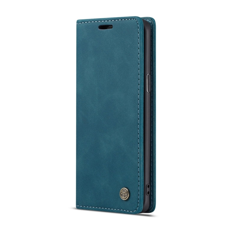 CaseMe-013 Multifunctional Retro Frosted Horizontal Flip Leather Case with Card Slot & Holder & Wallet for Galaxy S9(Blue) - Galaxy Phone Cases by CaseMe | Online Shopping South Africa | PMC Jewellery | Buy Now Pay Later Mobicred