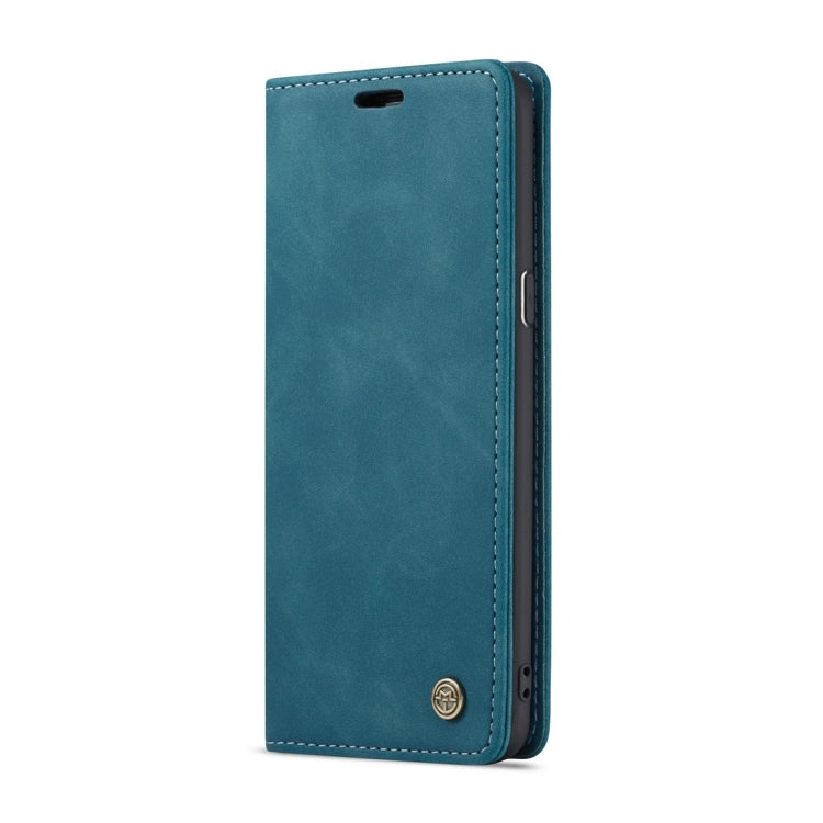 CaseMe-013 Multifunctional Retro Frosted Horizontal Flip Leather Case with Card Slot & Holder & Wallet for Galaxy S9 Plus(Blue) - Galaxy Phone Cases by CaseMe | Online Shopping South Africa | PMC Jewellery | Buy Now Pay Later Mobicred